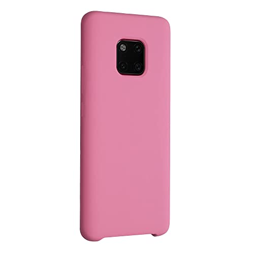 Silikonhülle kompatibel mit Huawei Mate 20 Pro -Hülle kompatibel mit Huawei Mate 20 Pro - Case Soft Slim Smooth Flexible Protective Phone Cover-rosa von CLIPPER GUARDS