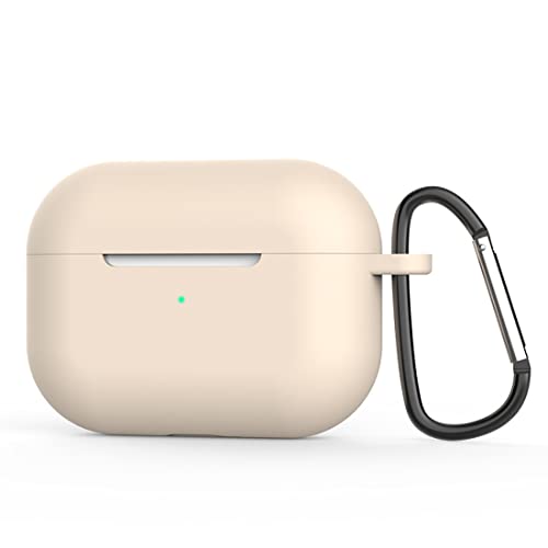 Upgrade Cover für Airpods Pro Hülle mit Schlüsselanhänger, Vollständiges Silikon Skin Zubehör für Frauen Männer Mädchen mit Apple AirPods Pro Hülle, Stoßfeste weiche Silikonhülle, Düne von CLIPPER GUARDS