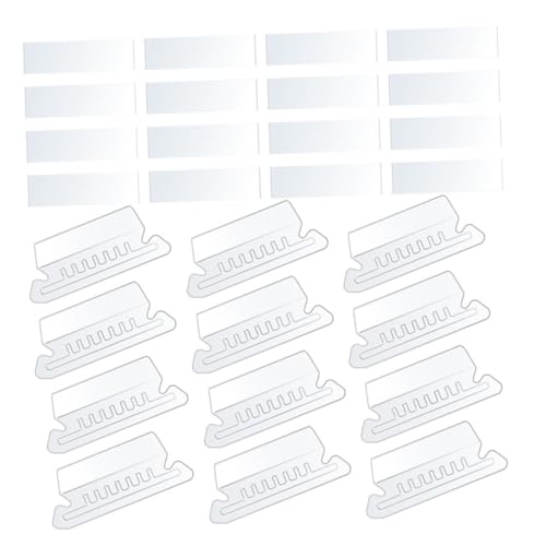 CLISPEED 1 Satz Ordner Tags Hängend Registerkarten Datei Ordneretiketten Zum Aufhängen Vinyl Schlüssel Ordner Etiketten Etiketthalter Dokumente Organisatoren Dokumentinhaber Weiß Pvc von CLISPEED
