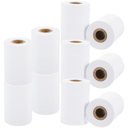 CLISPEED 10Rollen Pack Thermopapierrollen Hochwertige Kassenrollen für Thermodrucker Kompatibel mit Pos Systemen für Supermärkte und Einzelhandel CLISPEED 10Rollen Pack Thermopapierrollen Hochwertige Kassenrollen für Thermodrucker Kompatibel mit Pos Systemen für Supermärkte und Einzelhandel von CLISPEED