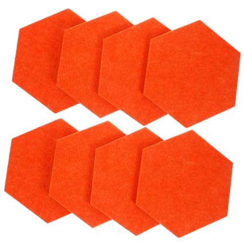 CLISPEED 12 Stück Sechseckige Filztafeln Für Abnehmbare Akustische Sechseck Pinnwand Nachrichtentafel Für Fotos Schalldämmung Filzmatte Büro Nachrichtentafel Anzeigetafel Orange CLISPEED 12 Stück Sechseckige Filztafeln Für Abnehmbare Akustische Sechseck Pinnwand Nachrichtentafel Für Fotos Schalldämmung Filzmatte Büro Nachrichtentafel Anzeigetafel Orange von CLISPEED