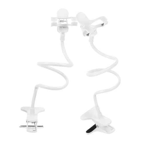 CLISPEED 2 Stück Telefonhalter Halterungen Telefongriff Ständer Halterungen Verstellbar Handy Betthalter Telefon Clip Halter Telefon Tischhalter Telefonklemme Pp Weiß CLISPEED 2 Stück Telefonhalter Halterungen Telefongriff Ständer Halterungen Verstellbar Handy Betthalter Telefon Clip Halter Telefon Tischhalter Telefonklemme Pp Weiß von CLISPEED