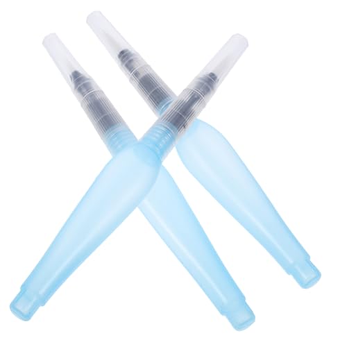 CLISPEED 3 Stück Aquarellstift Gouache zum Zeichnen nachfüllbarer Malstift werkzeug-set aquarellfarben stifte pinselhalter nachfüllbarer Malpinsel wiederverwendbarer Malpinsel pp Sky-blue von CLISPEED