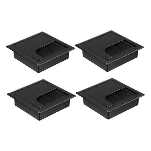 CLISPEED 4 Stück Drahtbox Kabelbox schreintischorganizer Kabelabdeckung für den Schreibtisch Loch das Kabel bürotisch Kabelverwaltungsspeicher Schreibtisch-Kabel-Draht-Organizer Plastik von CLISPEED
