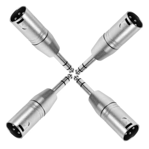 CLISPEED 4Stücke Xlr Adapter Xlr Koppler für Mikrofon und Audiogeräte Vielseitige für Musiker und Soundtechniker Langlebig und Tragbar CLISPEED 4Stücke Xlr Adapter Xlr Koppler für Mikrofon und Audiogeräte Vielseitige für Musiker und Soundtechniker Langlebig und Tragbar von CLISPEED