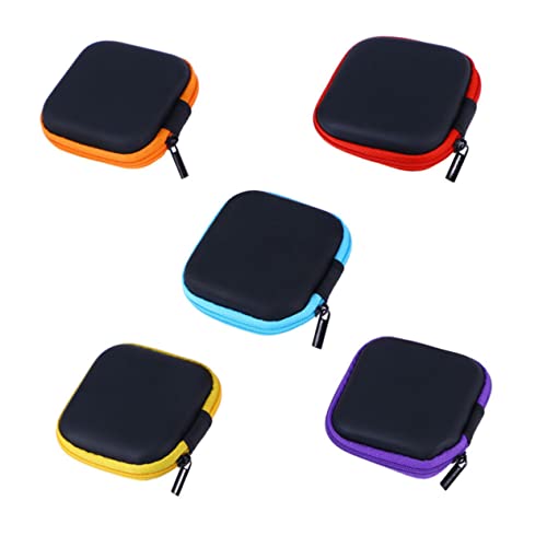 CLISPEED 5 Stück Aufbewahrungsbox für Kopfhörer Kopfhörertasche Headset komfortabel Schutz Tragetasche für Ohrstöpsel Inhaber Halter für Ohrstöpsel Fall kopfhörer Ohrhörer Zufällige Farbe CLISPEED 5 Stück Aufbewahrungsbox für Kopfhörer Kopfhörertasche Headset komfortabel Schutz Tragetasche für Ohrstöpsel Inhaber Halter für Ohrstöpsel Fall kopfhörer Ohrhörer Zufällige Farbe von CLISPEED