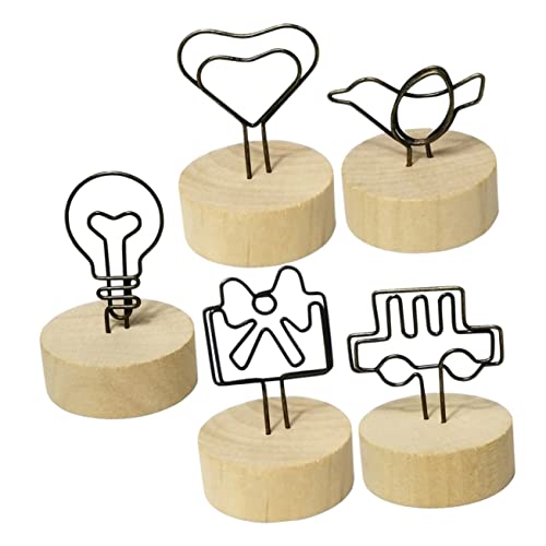 CLISPEED 5 Stück Notizklammerständer Tischkartenhalter Tischnummernhalter Kleiner Kartenständer Minimalistisches Menü Memo Clips Einfache Desktop Nachrichtenclips CLISPEED 5 Stück Notizklammerständer Tischkartenhalter Tischnummernhalter Kleiner Kartenständer Minimalistisches Menü Memo Clips Einfache Desktop Nachrichtenclips von CLISPEED