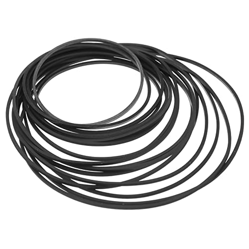 CLISPEED 50 Stück Repeater -gürtel Tonbandgerät-gürtel Kassettenrekorder Kassettengurte Klebebandkassettenspieler Wartung Austausch des Plattenspielerriemens Ersatz Fahren Für Gummi Schwarz CLISPEED 50 Stück Repeater -gürtel Tonbandgerät-gürtel Kassettenrekorder Kassettengurte Klebebandkassettenspieler Wartung Austausch des Plattenspielerriemens Ersatz Fahren Für Gummi Schwarz von CLISPEED