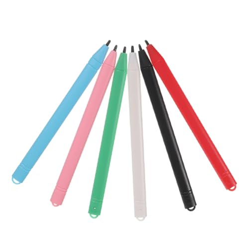 CLISPEED 6 Stück LCD-Tablet-Stift Stilvoll Schreiben skizzieren Zeichnung Planke schreibtafel Touchscreen-Stift Kinderstift Schreibtablett Stylus Stift Eingabestift Stift für Tablet Plastik CLISPEED 6 Stück LCD-Tablet-Stift Stilvoll Schreiben skizzieren Zeichnung Planke schreibtafel Touchscreen-Stift Kinderstift Schreibtablett Stylus Stift Eingabestift Stift für Tablet Plastik von CLISPEED