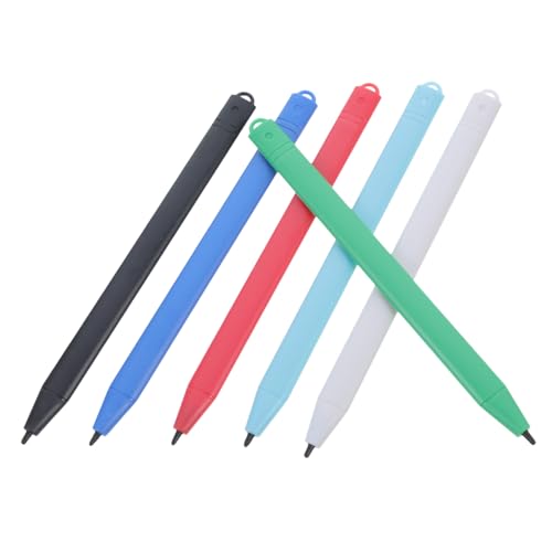 CLISPEED 6 Stück LCD-Tablet-Stift skizzieren Kind Bretter Pads Handschrift bunt tablet stift Druckbleistift Mädchen Stift für Zeichenbrett Schreibtafel LCD-Reißbrettstift Plastik CLISPEED 6 Stück LCD-Tablet-Stift skizzieren Kind Bretter Pads Handschrift bunt tablet stift Druckbleistift Mädchen Stift für Zeichenbrett Schreibtafel LCD-Reißbrettstift Plastik von CLISPEED