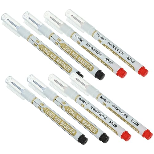 CLISPEED 8 Stück Markierstift Markierungen Holzbearbeitungsmarker Tischlermarker Markierung Für Tiefe Reichweite Marker Mit Langen Spitzen Baumarkierung Mehrzweck-tieflochmarker Uv Plastik CLISPEED 8 Stück Markierstift Markierungen Holzbearbeitungsmarker Tischlermarker Markierung Für Tiefe Reichweite Marker Mit Langen Spitzen Baumarkierung Mehrzweck-tieflochmarker Uv Plastik von CLISPEED