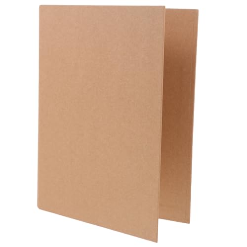 CLISPEED Blindabdeckung aktenkoffer aktentaschen statische the notebook hochstihl nachfüllbarer Notizbuchordner ringbuch notizbuch Die Büro Ringe Binderschale Sammelbuchbinder Kraftpapier von CLISPEED