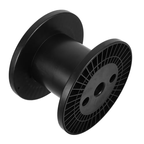 CLISPEED Kunststoffspule Aufbewahrungsrolle Für Verlängerungskabel Kabelrollen Seilrolle Kabelaufwicklung Spule Für Draht Kabelspule Verlängerungskabelhalter Plastik Black von CLISPEED
