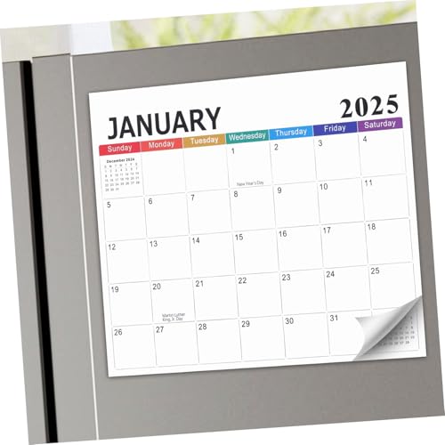 CLISPEED Magnetischer Kühlschrankkalender Monate Monatsplaner Magnetplaner für Einfache Organisation für Büro Langlebige Druckqualität CLISPEED Magnetischer Kühlschrankkalender Monate Monatsplaner Magnetplaner für Einfache Organisation für Büro Langlebige Druckqualität von CLISPEED
