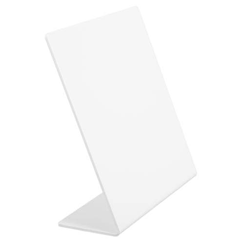 CLISPEED Nfc -kartenanzeigestand Schild Für Kartenständer Plastikanzeige Steht Plastikanzeigeständer Einzelhandelsausstellungsstand Tischständer Weiß Pvc von CLISPEED