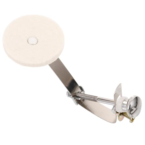 CLISPEED Snare-drum- -pad Trommel Stumm Drum-stummschaltflächen Zubehör Für Trommeln Dämpfen Dämpfung Schlagzeug Snaredrum-dämpfer Trommelzubehör Schlüssel Pads Gefühlt Silver von CLISPEED