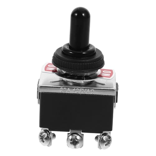 CLISPEED 203a Wasserdichter Kippschalter Dpdt Mit Off Funktion Und Langlebiger Konstruktion Für Autos Und Boote CLISPEED 203a Wasserdichter Kippschalter Dpdt Mit Off Funktion Und Langlebiger Konstruktion Für Autos Und Boote von CLISPEED