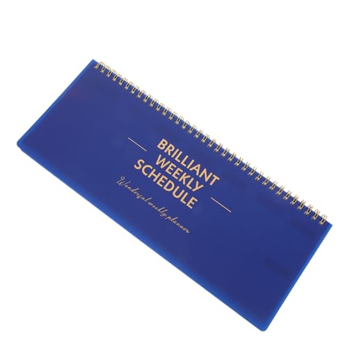 CLISPEED Wöchentliche Pläne Tagesplaner Notizblock Taschenplaner Woche Kalender Habit-tracker-kalender Wochenplaner Wochenkalender Für Kühlschrank Gewohnheitsverfolger Zeitplaner Eisen Blau CLISPEED Wöchentliche Pläne Tagesplaner Notizblock Taschenplaner Woche Kalender Habit-tracker-kalender Wochenplaner Wochenkalender Für Kühlschrank Gewohnheitsverfolger Zeitplaner Eisen Blau von CLISPEED