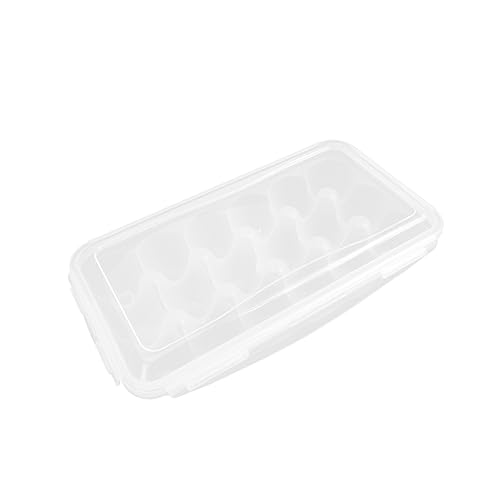 Kasten Behälter Für Lebensmittel Serviertabletts Aus Kunststoff Kunststoffschalen Essenstabletts Eier Ei Fall Aufbewahrungskiste Kühlschrank Plastik Weiß von CLISPEED