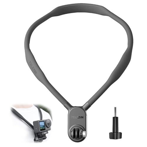 CLKE Hals Halterung Mit Multi-Winkel Einstellbar POV-Halter für Action Kamera Halterung für GoPro Hero 13/12/11/10/9/8/7/6/Max/Mini DJI OSMO Action Insta360 Mehrwinkel-Aufnahmen Action Cam Halterung CLKE Hals Halterung Mit Multi-Winkel Einstellbar POV-Halter für Action Kamera Halterung für GoPro Hero 13/12/11/10/9/8/7/6/Max/Mini DJI OSMO Action Insta360 Mehrwinkel-Aufnahmen Action Cam Halterung von CLKE