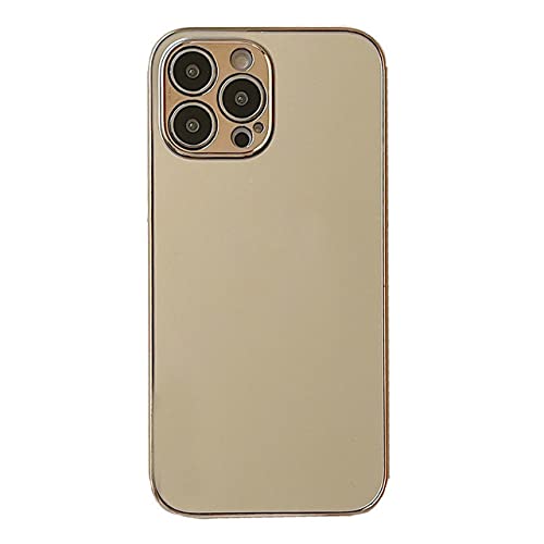 CLLDY Acryl überzogener Spiegel-Handykasten passend für iphone13 14 12 fallsicherer Spiegelschutzkasten der Frauen, Goldener Spiegel, für iphone13 CLLDY Acryl überzogener Spiegel-Handykasten passend für iphone13 14 12 fallsicherer Spiegelschutzkasten der Frauen, Goldener Spiegel, für iphone13 von CLLDY