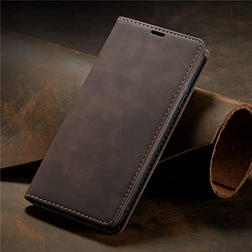 CLLDY Luxuriöse magnetische Flip-Mappenhülle für iPhone 14 13 12 Mini 11 Pro XS Max X XR 8 7 6s 6 Plus 5 5s SE 2020 2022 Kartenhülle aus Leder, Kaffee, für iPhone 13 Mini CLLDY Luxuriöse magnetische Flip-Mappenhülle für iPhone 14 13 12 Mini 11 Pro XS Max X XR 8 7 6s 6 Plus 5 5s SE 2020 2022 Kartenhülle aus Leder, Kaffee, für iPhone 13 Mini von CLLDY