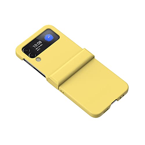 Für Samsung Galaxy Z Flip3/4 5G Handyhülle Farbe Silikon Faltbare Soft-Touch Rückseite Schutzhülle für SamsungZ Flip3 4,Gelb,Galaxy Z Flip 3 Für Samsung Galaxy Z Flip3/4 5G Handyhülle Farbe Silikon Faltbare Soft-Touch Rückseite Schutzhülle für SamsungZ Flip3 4,Gelb,Galaxy Z Flip 3 von CLLDY