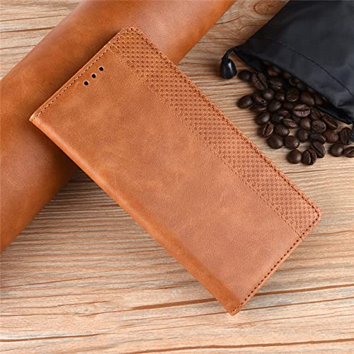 Leder-Magnethülle für iPhone 14 13 12 Mini 11 Pro XS Max XR X 6 6s 7 8 Plus SE 2020 2022 Flip Wallet Card Slots Phone Cover, braun, für iPhone 6 6s Leder-Magnethülle für iPhone 14 13 12 Mini 11 Pro XS Max XR X 6 6s 7 8 Plus SE 2020 2022 Flip Wallet Card Slots Phone Cover, braun, für iPhone 6 6s von CLLDY