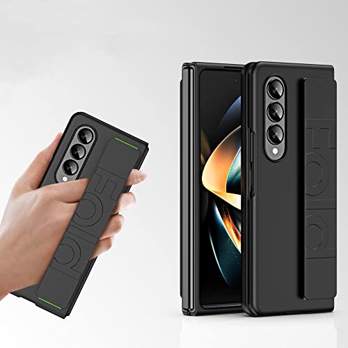 Stretch Elastic Wristband Skin Feel Case für Samsung Galaxy Z Fold 3 4 5G Fingerprint Resistant Wrist Strap Protection Cover, Schwarz, für Samsung Z Fold 3 Stretch Elastic Wristband Skin Feel Case für Samsung Galaxy Z Fold 3 4 5G Fingerprint Resistant Wrist Strap Protection Cover, Schwarz, für Samsung Z Fold 3 von CLLDY
