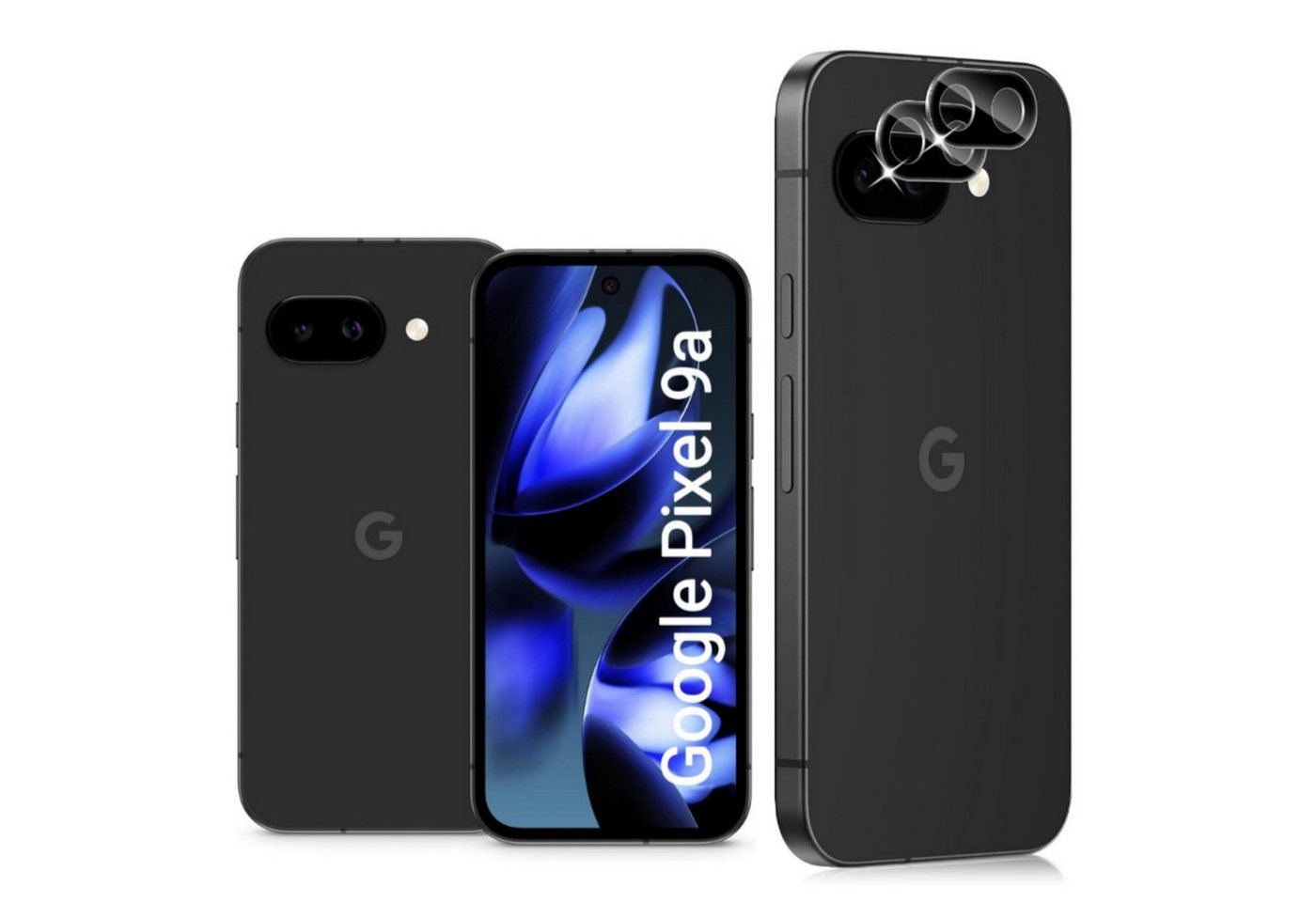 CLM-Tech Kameraschutzglas 2X Google Pixel 9a Kameraglas kristallklar für Google Pixel 9a, Linse Schutzglas 9H Glas - Folie kristallklar 2X Stück, 2 Stück, Kratzfest CLM-Tech Kameraschutzglas 2X Google Pixel 9a Kameraglas kristallklar für Google Pixel 9a, Linse Schutzglas 9H Glas - Folie kristallklar 2X Stück, 2 Stück, Kratzfest von CLM-Tech