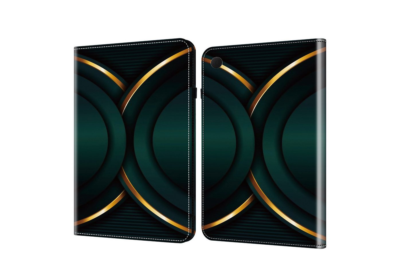CLM-Tech Tablet-Hülle für Samsung Galaxy Tab A9+ Hülle aus PU Leder Klapphülle 28 cm (11 Zoll), Cover Schutzhülle mit Magnetverschluss und Standfunktion von CLM-Tech