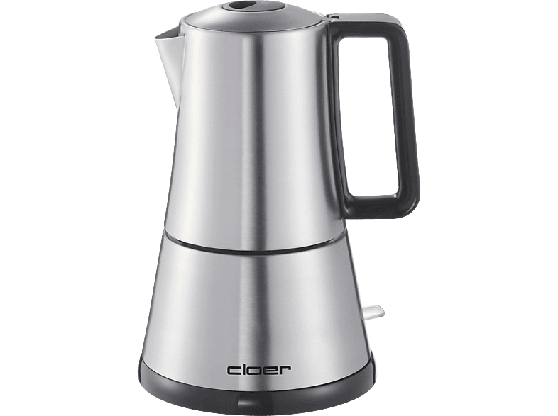 CLOER 5928 Espressokocher Edelstahl/Schwarz von CLOER