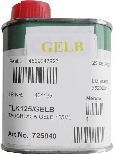 CLOU TLK125/GELB Glühlampen-Tauchlack 125ml Gelb CLOU TLK125/GELB Glühlampen-Tauchlack 125ml Gelb von CLOU