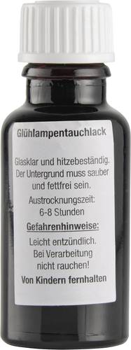 CLOU TLK20/ORANGE-MP-EVP Glühlampen-Tauchlack 20ml Orange von CLOU