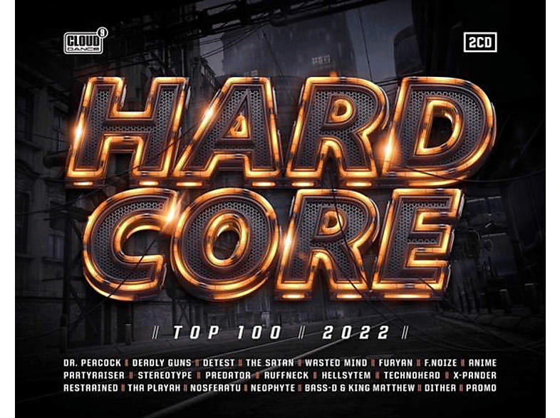 VARIOUS - Hardcore Top 100 2022 (CD) von CLOUD 9