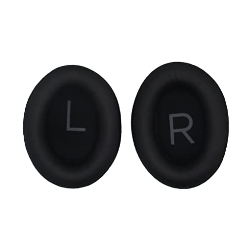 CLSSLVVBN 1 Paar Ohrpolster Kopfhörer Kissen Leder Ohrpolster Over Ear Noise Cancelling Ersatz für Bose OC45 Kopfhörer, Schwarz von CLSSLVVBN