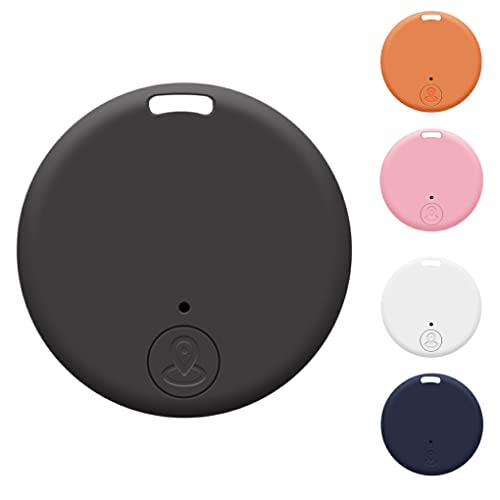 CLSSLVVBN Drahtloser Anti verlorener Schlüsselanhänger Kinder Elder Key Alarm Pet Collar Car Location Round Mini Device, Schwarz von CLSSLVVBN