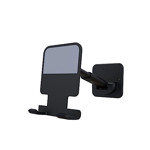 CLSSLVVBN Handyhalter Wand Selbstklebend 1 kg Ständer 90 Grad Drehung Einziehbar Abnehmbares Gestell Tablet Zuhause Küche Schlafzimmer, Schwarz CLSSLVVBN Handyhalter Wand Selbstklebend 1 kg Ständer 90 Grad Drehung Einziehbar Abnehmbares Gestell Tablet Zuhause Küche Schlafzimmer, Schwarz von CLSSLVVBN