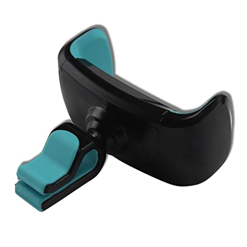 CLSSLVVBN Kfz Handyhalter Gummiauskleidung 360 Grad drehbare Ständerhalterung für 3,5 bis 6 Zoll Telefone mit Klemme, Dunkelblau von CLSSLVVBN