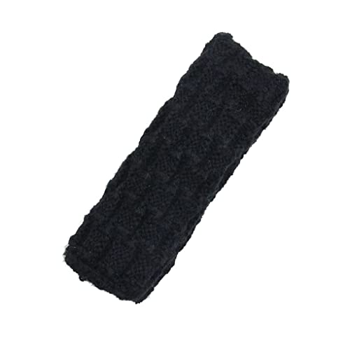CLSSLVVBN Kopfbandabdeckung Kopfhörer Am Kopf montierter Gaming Kopfhörer Strickgarn Weichheit On Ear Pads Ersatz für ATH MSR7 M50X, Schwarz von CLSSLVVBN