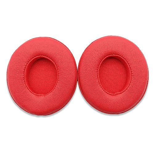 CLSSLVVBN Kopfhörerpolster Ohrpolster Ohrhörer Headset Schutz Ersatz für Studio 2 Bluetooth kompatibles Wireless, Rot von CLSSLVVBN