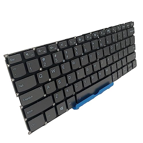 CLSSLVVBN Laptop Tastaturen mit hintergrundbeleuchteter Ausrüstung, Gaming Schutz, Ersatzteile, Tastatur Ersatz für Lenovo Yoga 730 13IKB von CLSSLVVBN