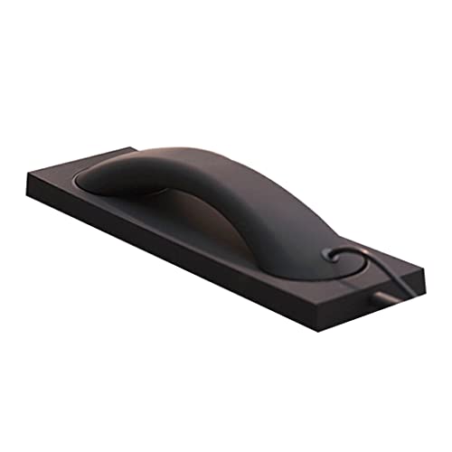 CLSSLVVBN Mobiltelefone Klassischer Telefonempfänger Mikrofon Externes einfarbiges 3,5 mm Mobiltelefon Hörer Telefonzubehör, Schwarz von CLSSLVVBN