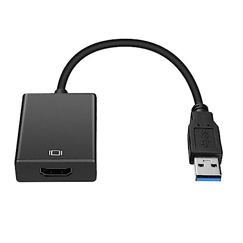 CLSSLVVBN USB 3.0 für kompatibles Audio Video Kabel HD 1080P Konverter, tragbares Heimbüro, Notebook, Laptop, PC, Computeradapter von CLSSLVVBN