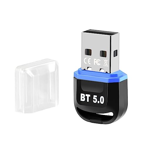 CLSSLVVBN USB Bluetooth kompatibler 5.0 Adapter Empfänger Drahtloser tragbarer hochfester Audio Sender Anschluss Typ C Schnittstelle PC von CLSSLVVBN
