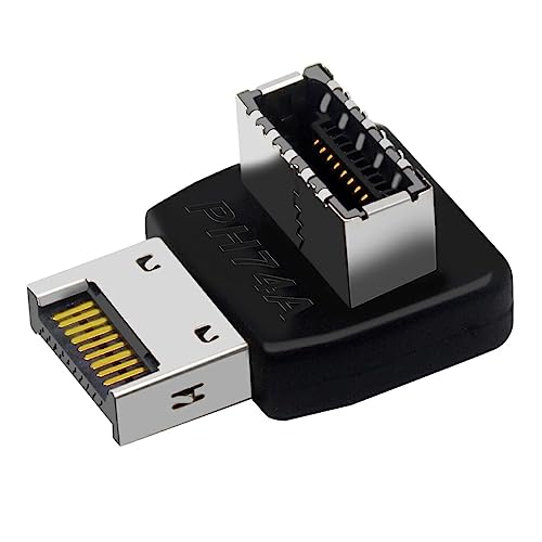 CLSSLVVBN USB3.1 Typ E Adapter Übertragung Tragbarer Stecker auf Buchse Motherboard Kabel Frontpanel Verlängerungskonverter Haushalt von CLSSLVVBN