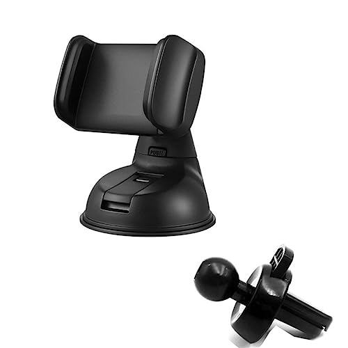 CLSSLVVBN Universeller 360° drehbarer Handyhalter, Auto Handy Ständer, Armaturenbrett Saugnapf, verstellbare Home Clip Navigationshalterung, Schwarz/doppelter Verwendungszweck CLSSLVVBN Universeller 360° drehbarer Handyhalter, Auto Handy Ständer, Armaturenbrett Saugnapf, verstellbare Home Clip Navigationshalterung, Schwarz/doppelter Verwendungszweck von CLSSLVVBN