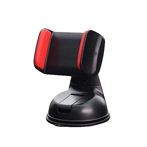 CLSSLVVBN Universeller 360° drehbarer Handyhalter, Auto Handy Ständer, Armaturenbrett Saugnapf, verstellbare Home Clip Navigationshalterung, Schwarz rot/saugend CLSSLVVBN Universeller 360° drehbarer Handyhalter, Auto Handy Ständer, Armaturenbrett Saugnapf, verstellbare Home Clip Navigationshalterung, Schwarz rot/saugend von CLSSLVVBN