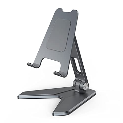 CLSSLVVBN Zusammenklappbarer Tablet Ständer, Verstellbarer Smartphone Halter, tragbarer Büroersatz für 10.2/9.7, Pro 12/9/11 von CLSSLVVBN