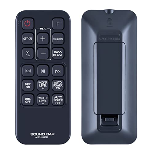 CLVIZCXOM AKB74935621 Ersatz-Fernbedienung für LG Soundbar Lautsprechersystem SJ2 SJ2.AEUSLLK SJ2.DEUSLLK SPJ2BW COV33552424 CLVIZCXOM AKB74935621 Ersatz-Fernbedienung für LG Soundbar Lautsprechersystem SJ2 SJ2.AEUSLLK SJ2.DEUSLLK SPJ2BW COV33552424 von CLVIZCXOM